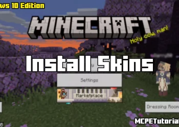 How To Install Skins for Minecraft Windows 10 Edition