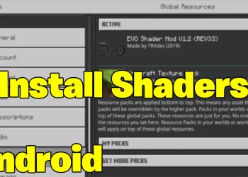 How To Install Shaders in Minecraft PE Android