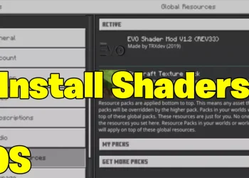 How To Install Shaders in Minecraft PE for iOS