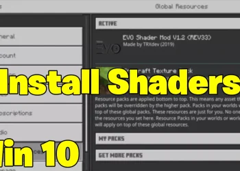 How To Install Shaders for Minecraft Windows 10 Edition