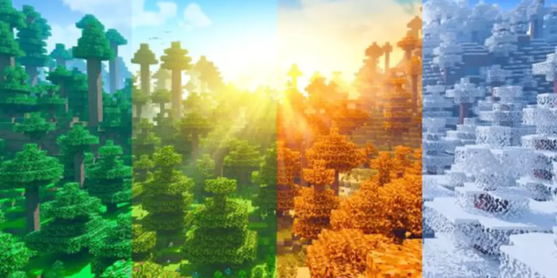 Seasons Realism Addon for MCPE